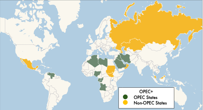 Страны являющиеся участниками опек. Страны входящие в ОПЕК на карте. Страны ОПЕК на карте 2022. Организация стран – экспортеров нефти (ОПЕК) карта.