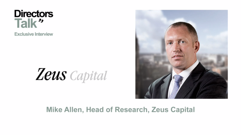 Mike Allen - Zeus Capital