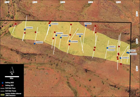 Hancock Iron Ore Project Diamond infill Drilling