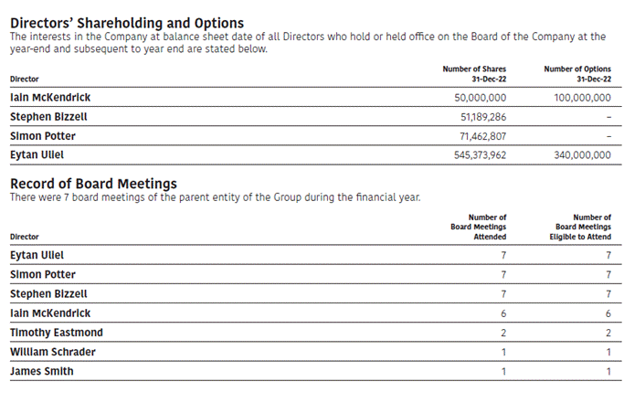 Challenger Shareholdings