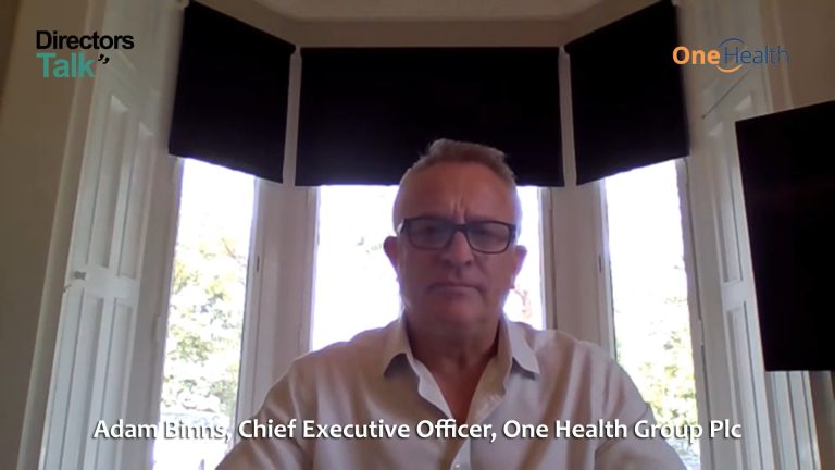 One Health Group CEO Adam Binns On Progress And Exciting Future VIDEO One Health Group CEO Adam Binns On Progress And Exciting Future VIDEO