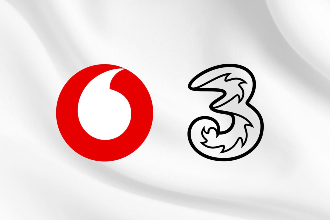 Vodafone Group Plc Completes Three UK Merger